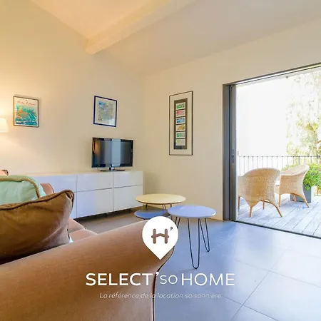 Select'sohome - Avec Terrasse Et Vue Au Coeur Du Lavandou - Parking Prive - Moun Pantai Apartmán *